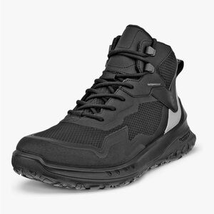 ECCO ULT-TRN Waterproof Hiking Boots Black Michelin Sole Sz 11–11.5